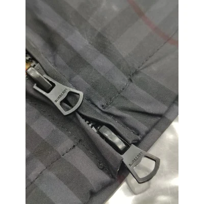 Куртка Burberry Allsides Checkered Print Lines "Black" фото № 4