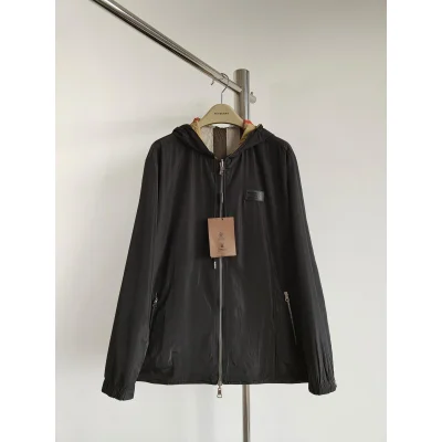 Куртка Burberry Print Checked Dark Lines Black Srtipe "Brown" фото № 3