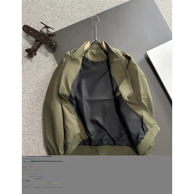 Куртка-бомбер Christian Dior Frontside Logo D Atelier 1947 "Green" фото № 7