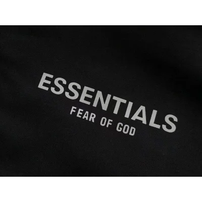 Ветровка Fear Of God Small Front Logo And Oblique Stripes "Black" фото № 4