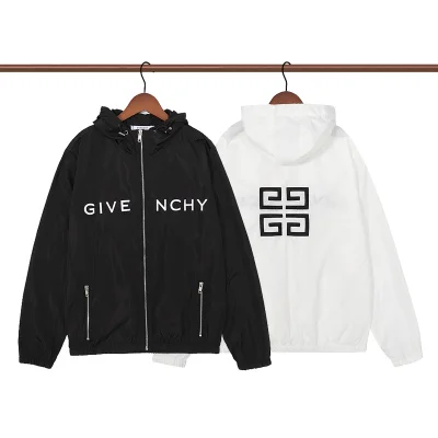 Ветровка Givenchy Large Logo On The Back "Black" фото № 2