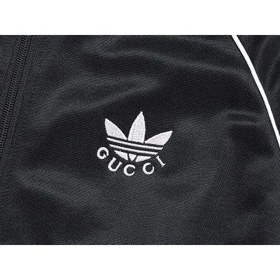 Олимпийка Gucci X Adidas Two Different Halves "Black" фото № 2 Олимпийка Gucci X Adidas Two Different Halves "Black" фото № 2