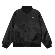 Бомбер Prada With An Emblem "Black"