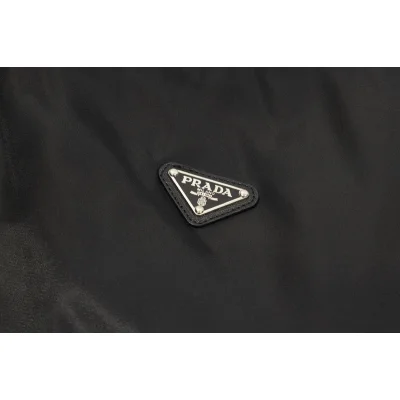 Бомбер Prada With An Emblem "Black" фото № 5