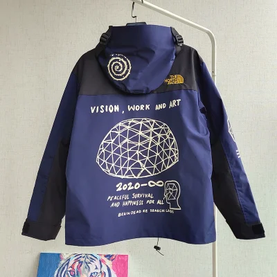 Куртка The North Face Brain Dead "Blue" фото № 2 Куртка The North Face Brain Dead "Blue" фото № 2