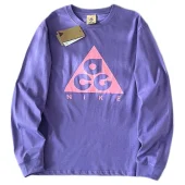 Лонгслив ACG Logo Inside Triangle Front "Purple"