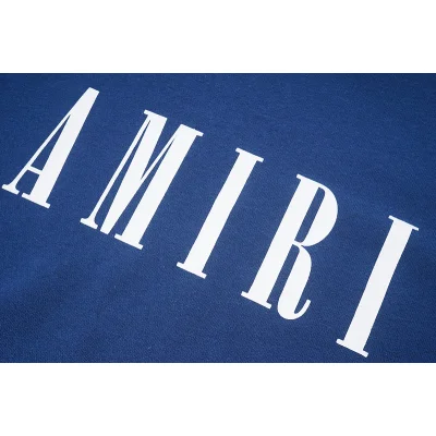 Лонгслив Amiri Big Brand Name "Blue" фото № 6