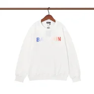 Свитшот Balmain Color Label Brand "White"