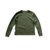 Лонгслив Сomme Des Garcons Long Inscription Back "Khaki"