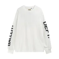 Лонгслив Gallery Dept With Logo On The Sleeves "White"
