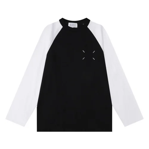 Лонгслив MM6 Long Sleeves Numbers "Black"