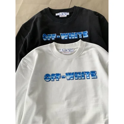 Лонгслив Off White Logo Pointers "White" фото № 2 Лонгслив Off White Logo Pointers "White" фото № 2