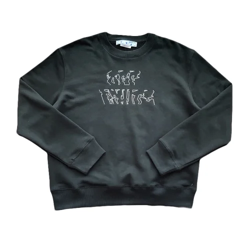 Лонгслив Off White Crossed Arrows "Black"