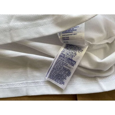 Лонгслив Tommy Hilfiger Small Logo And Button Collar "White" фото № 4