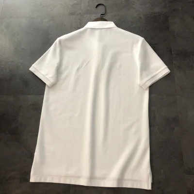 Поло Burberry With Leafy Pattern "White" фото № 4