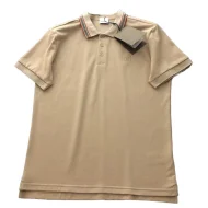 Поло Burberry With A Logo Stamp "Brown"