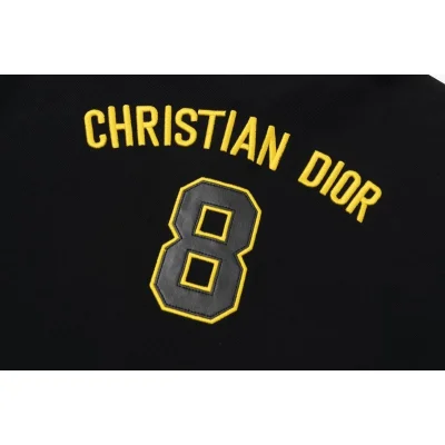 Поло Dior Number 8 Sports Style "Black" фото № 2 Поло Dior Number 8 Sports Style "Black" фото № 2