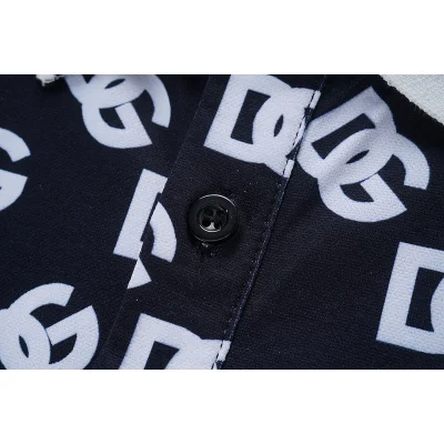 Поло Dolce Gabbana With Logo "Black" фото № 4
