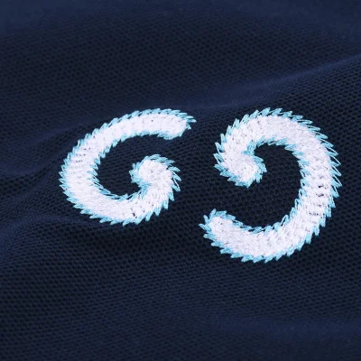 Поло Gucci Squiggle "Blue" фото № 7
