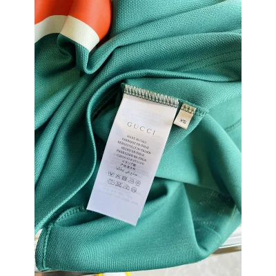Поло Gucci Brand Logo "Green" фото № 4