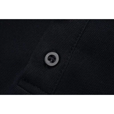 Поло Gucci With Red Collar Edging "Black" фото № 2