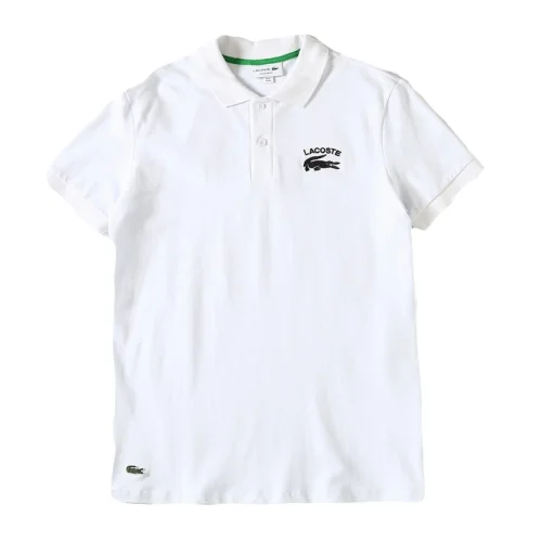 Поло Lacoste French Sportswear Est "White"