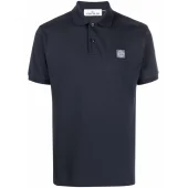 Поло Stone Island Small logo "Blue"