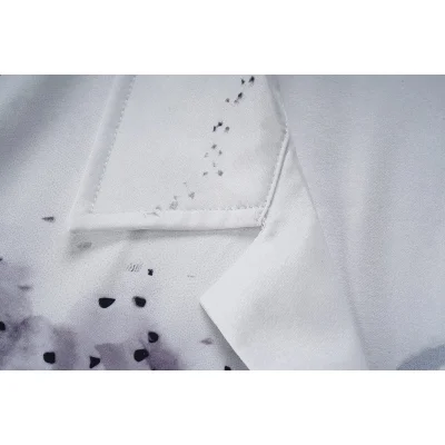 Рубашка Amiri Waves And Rocks Print "White" фото № 4