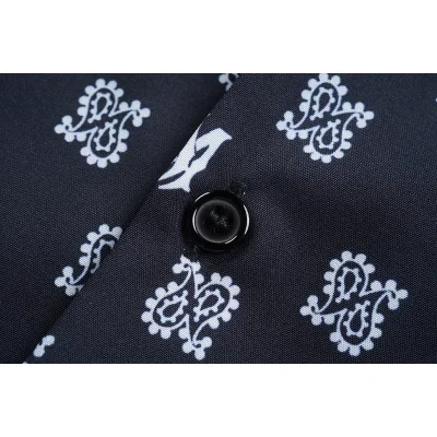 Рубашка Amiri Logo Speckling "Black" фото № 4 Рубашка Amiri Logo Speckling "Black" фото № 4