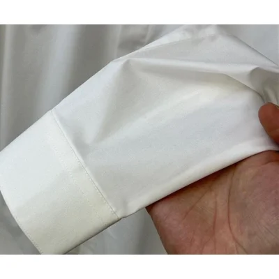 Рубашка Burberry Frontside White Logo Black Outline "White" фото № 7 Рубашка Burberry Frontside White Logo Black Outline "White" фото № 7