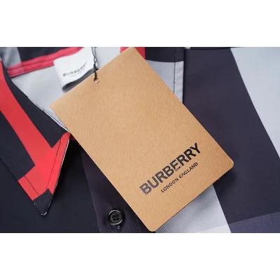 Рубашка Burberry Stripes "Black" фото № 8