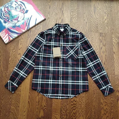 Рубашка Burberry Usual "Blue" фото № 2 Рубашка Burberry Usual "Blue" фото № 2