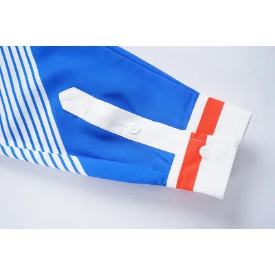 Рубашка Casablanca With Coat Of Arms "White/Blue" фото № 4