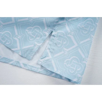 Рубашка Casablanca White Diamond Pattern "Light Blue" фото № 4 Рубашка Casablanca White Diamond Pattern "Light Blue" фото № 4