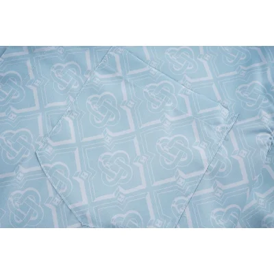 Рубашка Casablanca White Diamond Pattern "Light Blue" фото № 3 Рубашка Casablanca White Diamond Pattern "Light Blue" фото № 3