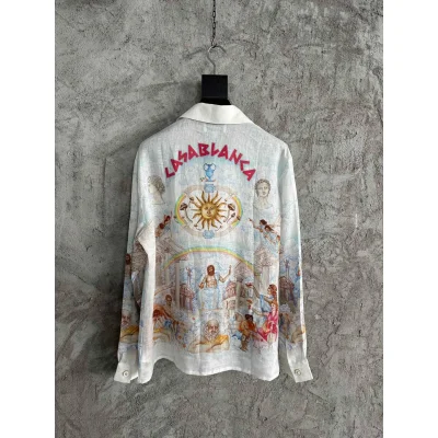 Рубашка Casablanca Sun Heaven White Columns "White" фото № 7