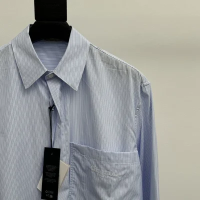 Рубашка Christian Dior Pocket «Blue» фото № 4