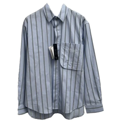 Рубашка Christian Dior Black Lines "Blue"