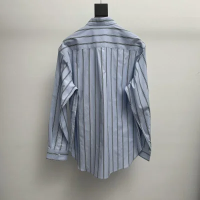Рубашка Christian Dior Black Lines "Blue" фото № 2