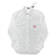 Рубашка Christian Dior Frontside Red Heart CD "White"