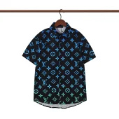 Рубашка Louis Vuitton Pattern Short Sleeve "Black"