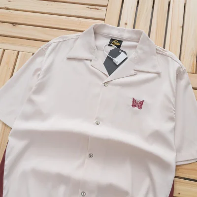 Рубашка Needles With Butterfly "White" фото № 3