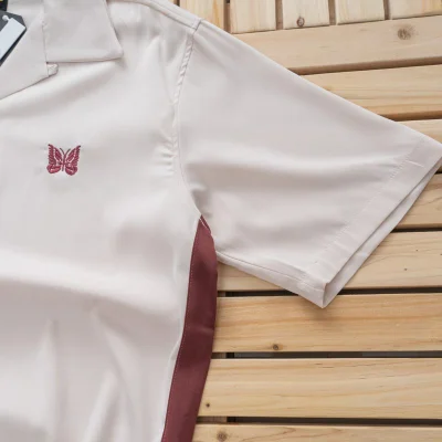 Рубашка Needles With Butterfly "White" фото № 6