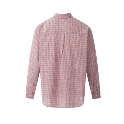 Рубашка Our Legacy Scotland Print "Red" фото № 2