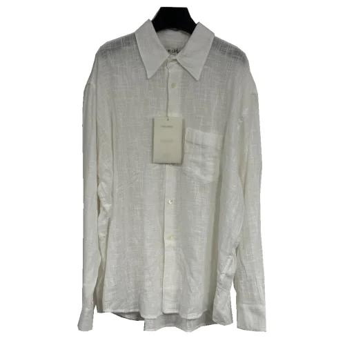 Рубашка Our Legacy White Frontside Pocket "White"