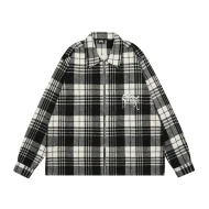 Рубашка Revenge Plaid Shirt "Black"