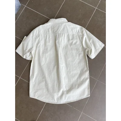 Рубашка Stone Island With Brand Instructions "Cream" фото № 2