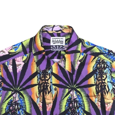 Рубашка Wacko Maria Contemplation "Violet" фото № 8