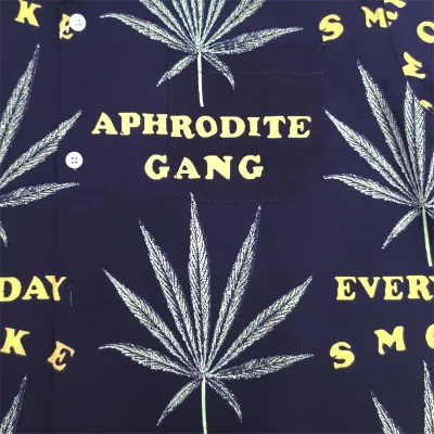 Рубашка Wacko Maria Aphrodite Gang "Black" фото № 5