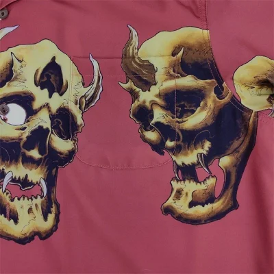 Рубашка Wacko Maria Demons "Red" фото № 6